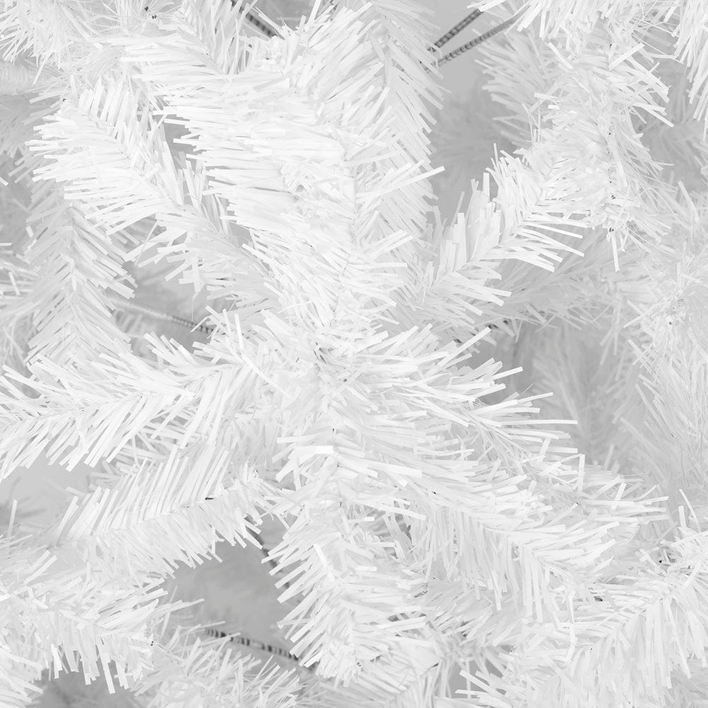 White Artificial Fir Christmas Tree - 4-7ft only5pounds-com