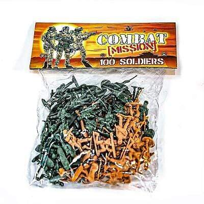 100 Piece Soldier Toys Pack 5033849313852 only5pounds-com