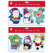 12 Foiled Tags - Christmas Cartoons 5012213447423