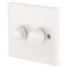 2 Gang 2 Way Dimmer Switch 400W 815246 only5pounds-com