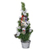 20 LED 45CM Decorated Christmas Tree Silver 8711252786513 only5pounds-com
