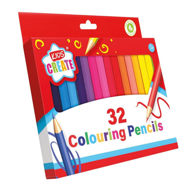32 Mini Colouring Pencils 5012128323751 only5pounds-com