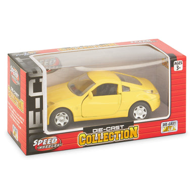 5" Sports Saloon  Cars - Yellow Coupe only5pounds-com