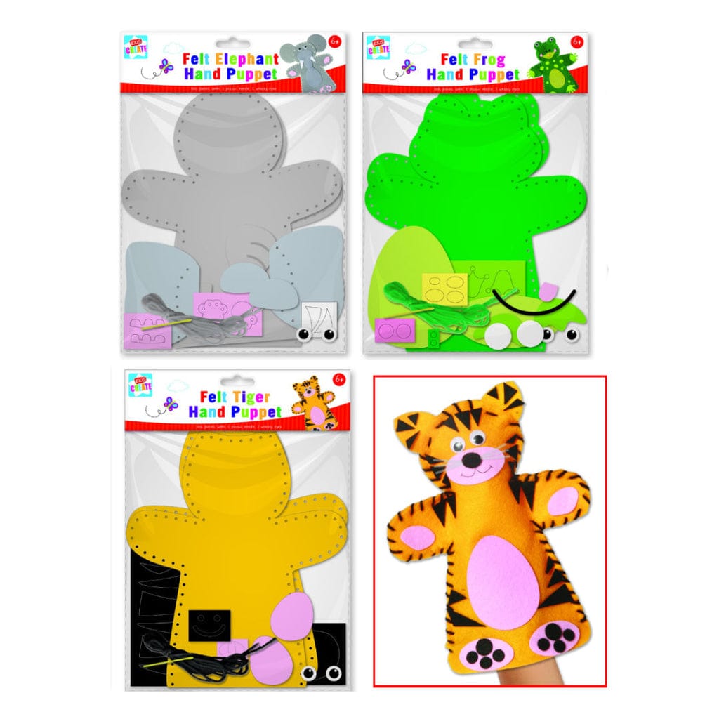 Act Sewing Myo Puppets- 3 Designs 5012128393013 only5pounds-com