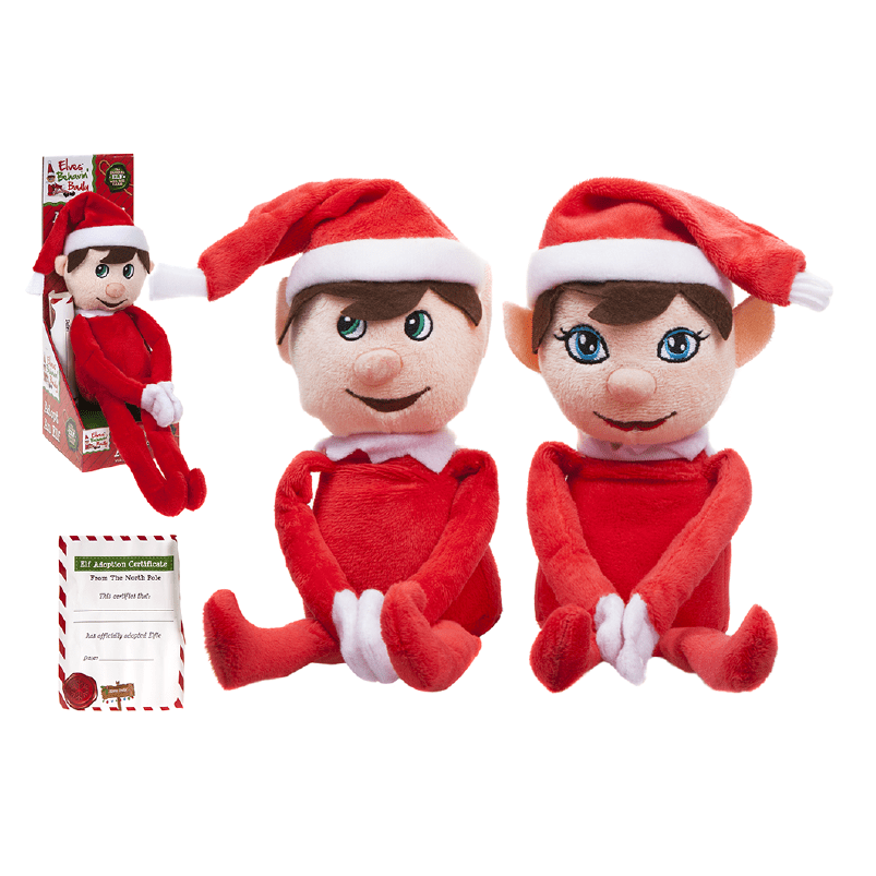 Adopt an Elf Plush Toy - 12” 5050565211804 only5pounds-com