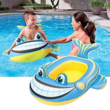 Animal Pool Float 99x66cm - Yellow/Blue 6942138903959 only5pounds-com