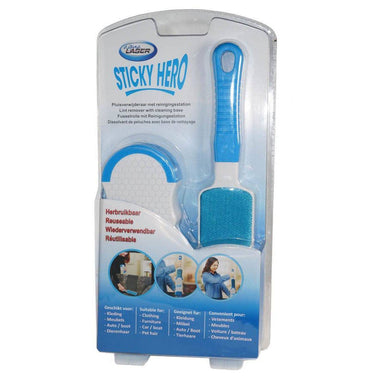 Aqua Laser Sticky Hero Lint Remover Double-Sided Brush 8713667040662 only5pounds-com