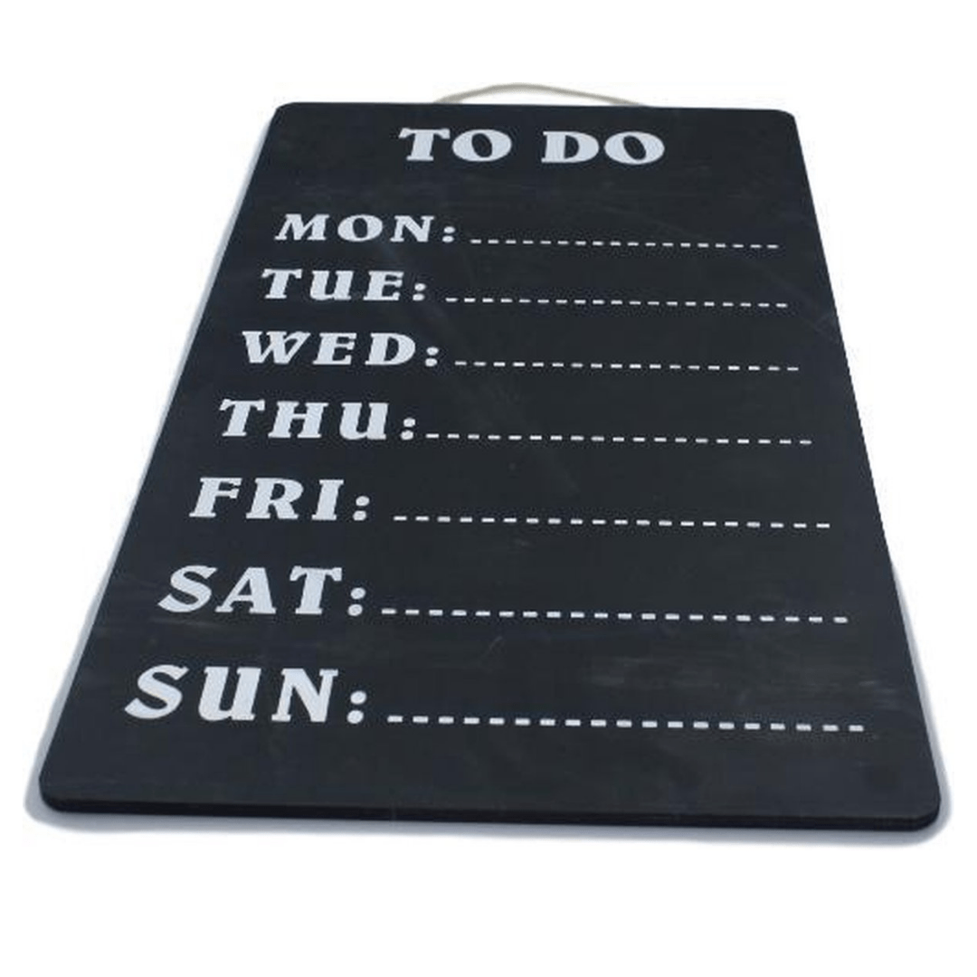 Chalkboard Weekly Planner - 60 x 30cm 8719202185546 only5pounds-com