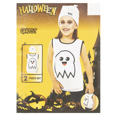 Children's Ghost Halloween Costume - 1-2 Years 4050276347718 only5pounds-com
