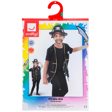 Children's Pirate Costume Kit - M/L 5020570515471 only5pounds-com