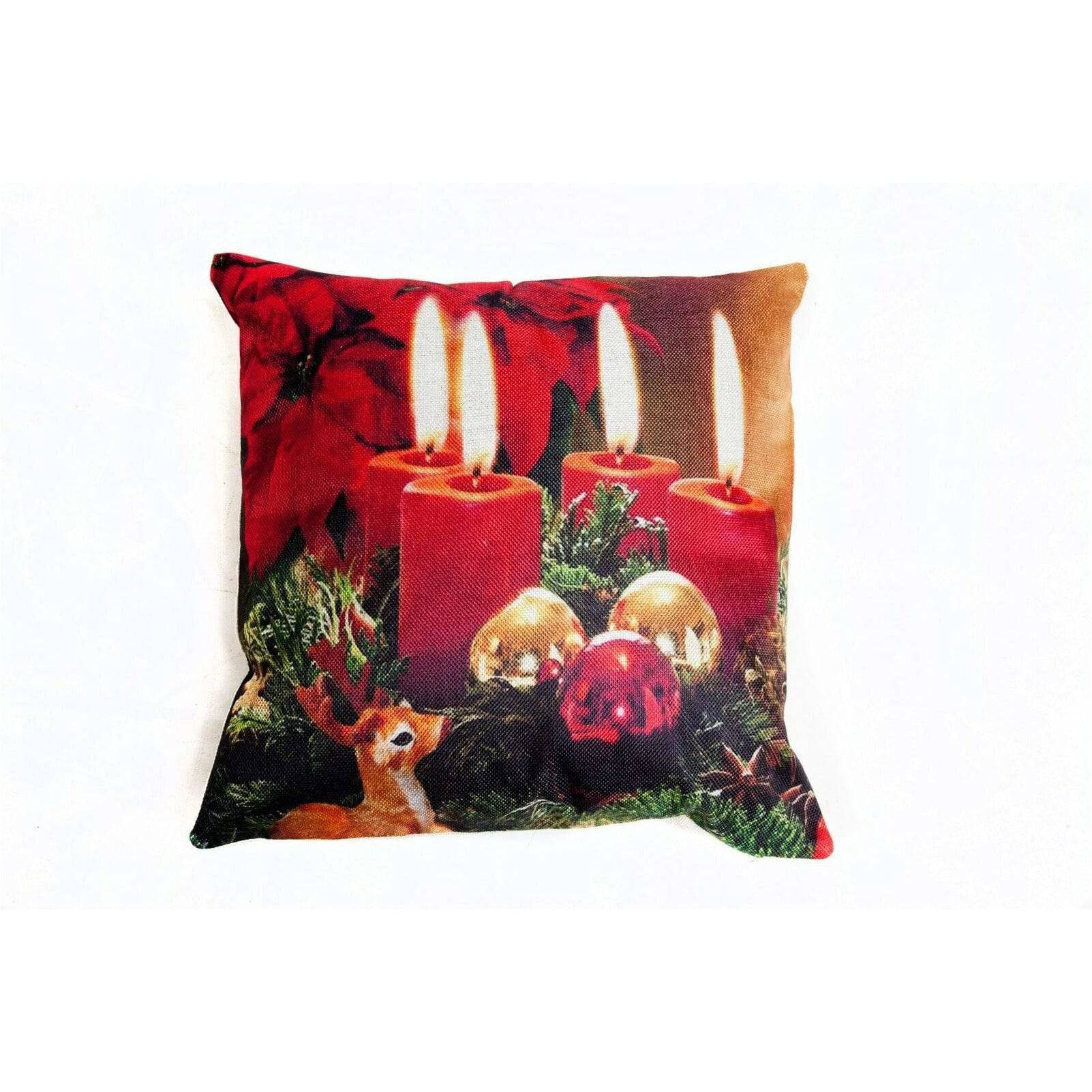 Christmas Cushion Covers - 43 x 43cm 5056150212034 only5pounds-com