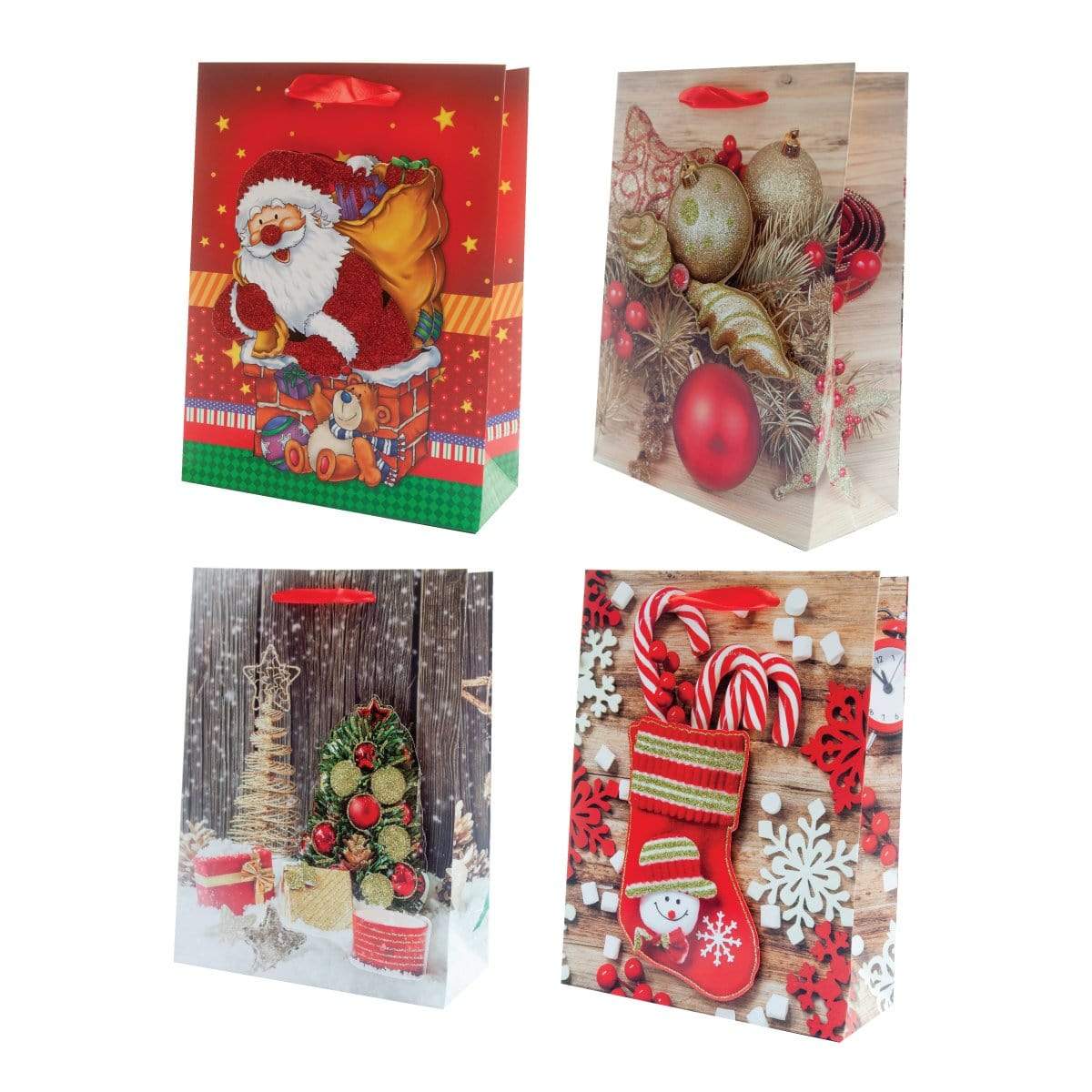 Christmas Gift Medium Bags - Assorted - 1 Bag only5pounds-com