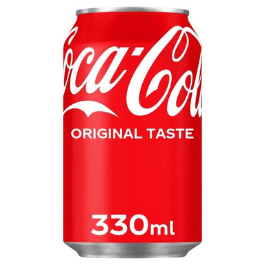 Coca Cola Original Taste 330ml Can 5000112545326 only5pounds-com