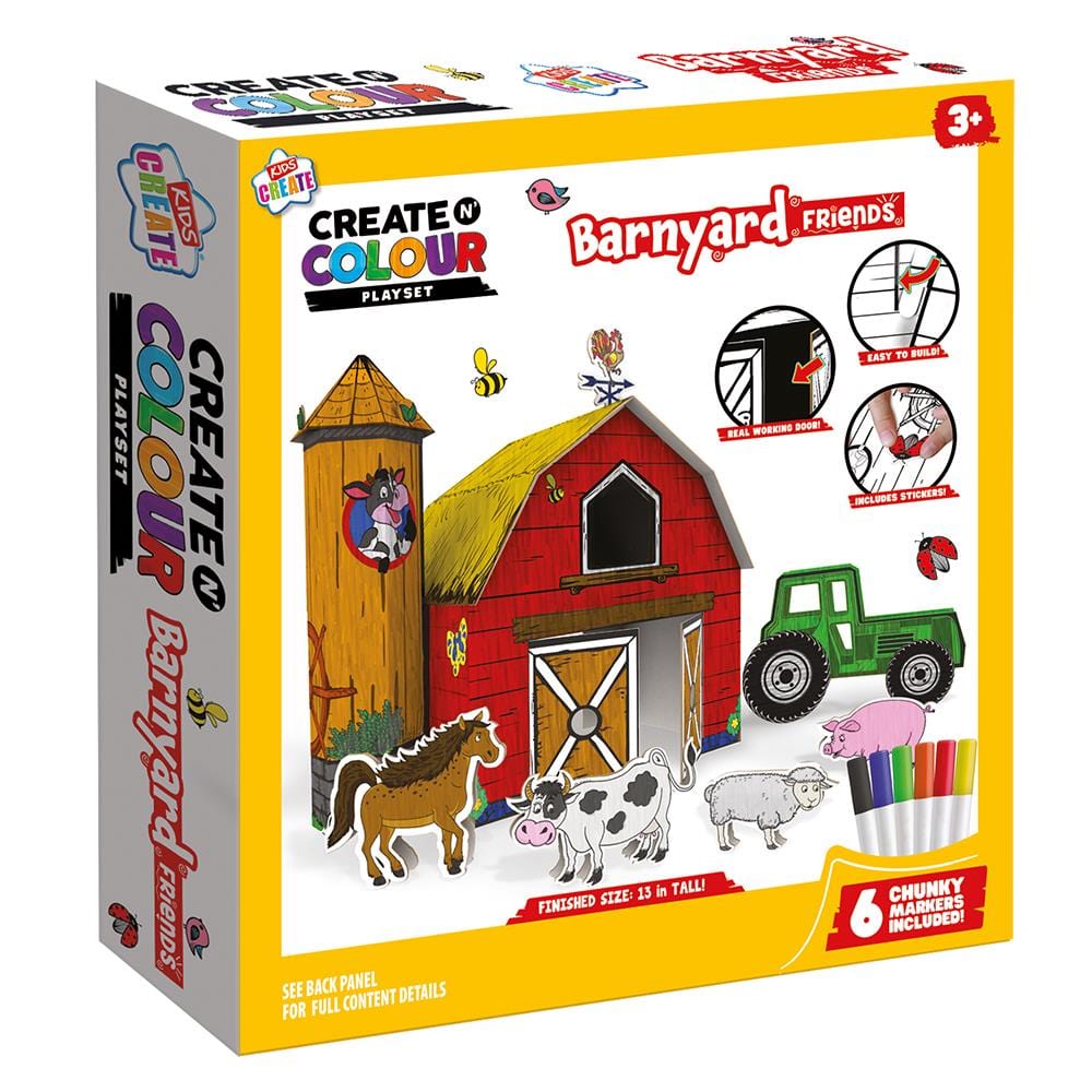 Create & Colour Farmyard 5012128589195 only5pounds-com