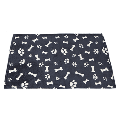 Crufts Coral Fleece Blanket Assorted - 50 x 75cm - only5pounds.com