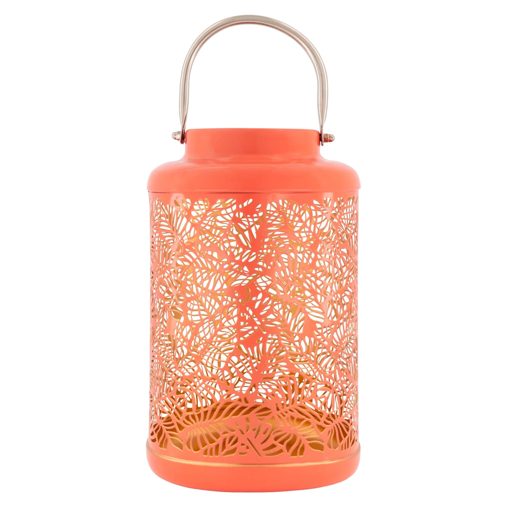 Decorative Metal Lantern - Coral - 27cm 8718317663468-CORAL