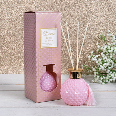 Desire Peony & Blush Boutique Round Diffuser - 200ml 5010792470207 only5pounds-com