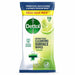 Dettol Anti Bacterial Surface Wipes Lime & Mint - 110 pack 5011417580066 only5pounds-com