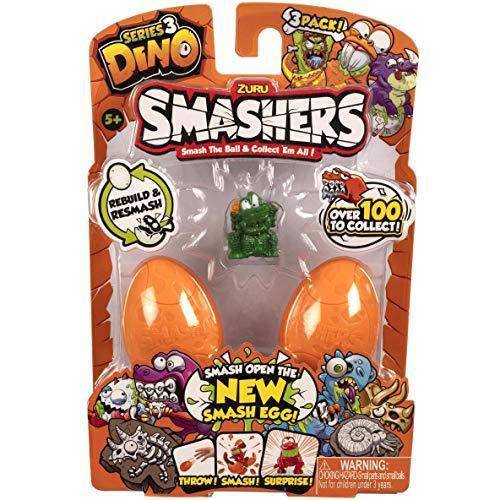 Smashers Series 3 Dino - 3 Figure Pack | only5pounds.com