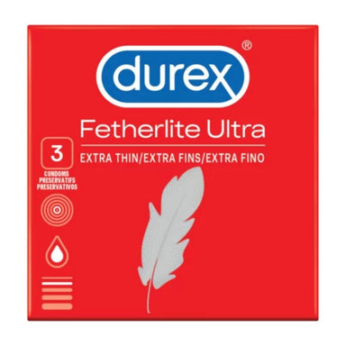 Durex Fetherlite Ultra Condoms - 3Pk 5038483867198 only5pounds-com