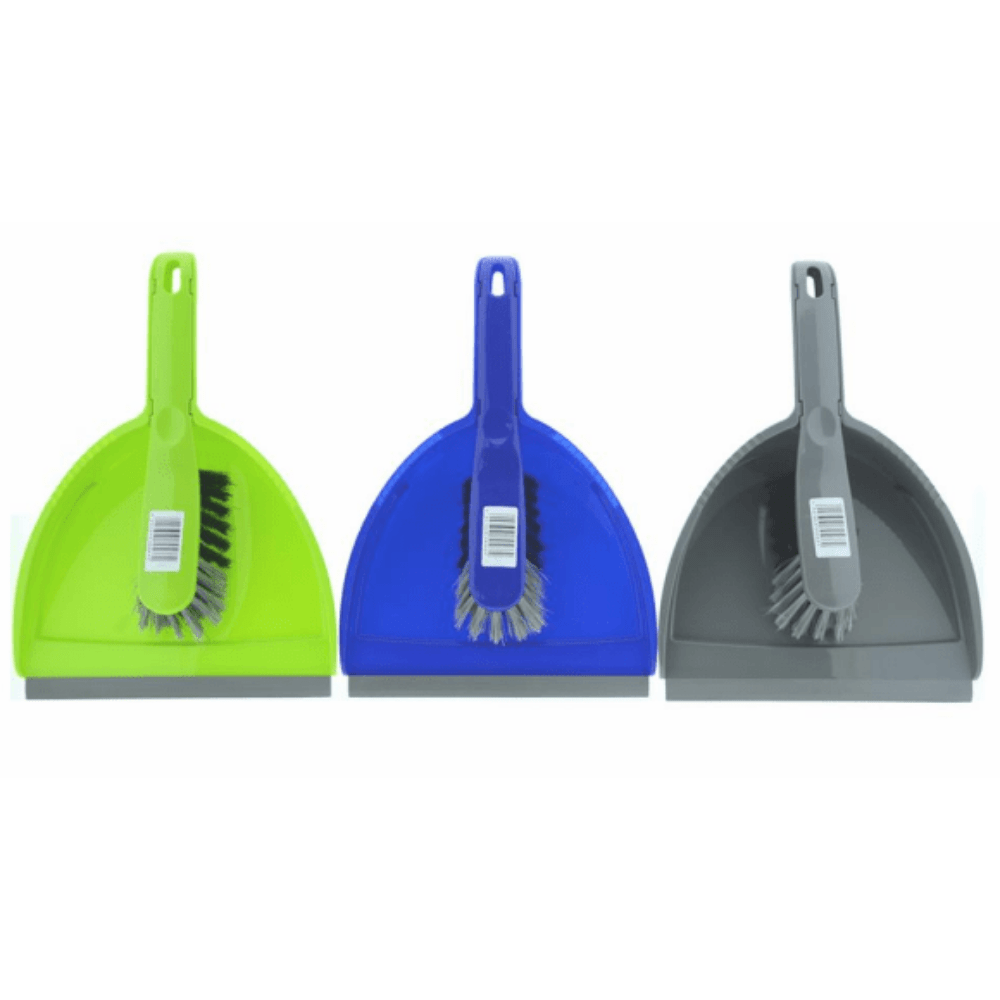 Dustpan and Brush - Assorted Colours 5907645895662 only5pounds-com