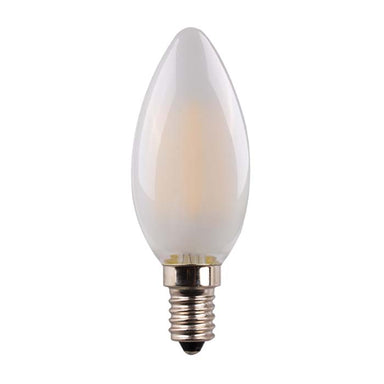 E14 LED Candle Lightbulb  - 2700k - 4.5W/40W - Pack of 3 4260644160195M only5pounds-com