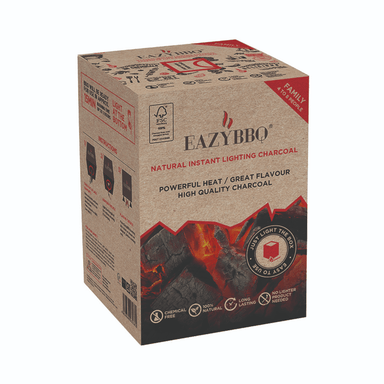 EazyBBQ Natural Instant Charcoal 8436586233259 only5pounds-com