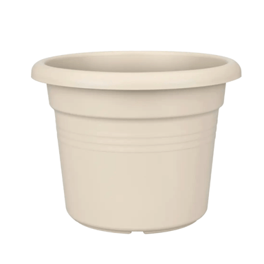 Cotton White Cylinder Plant Pot  - 34cm 8711904316228