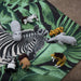 Fabric Animal Rug - Zebra - 60 x 90cm 8719987293245 only5pounds-com