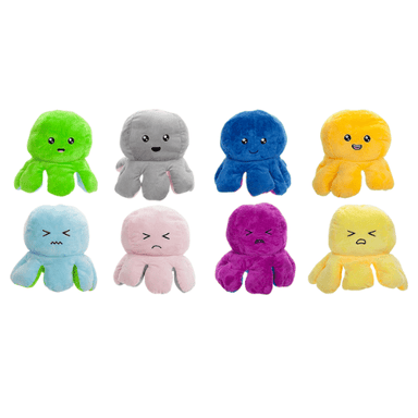 Flip'Ems Mood Changing Octopus 2 in 1 Toy - Assorted 5050565559395 only5pounds-com