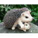 Garden Pals Hedgehog With Baby Ornament - 12 x 17 x 11cm 5010792459769 only5pounds-com