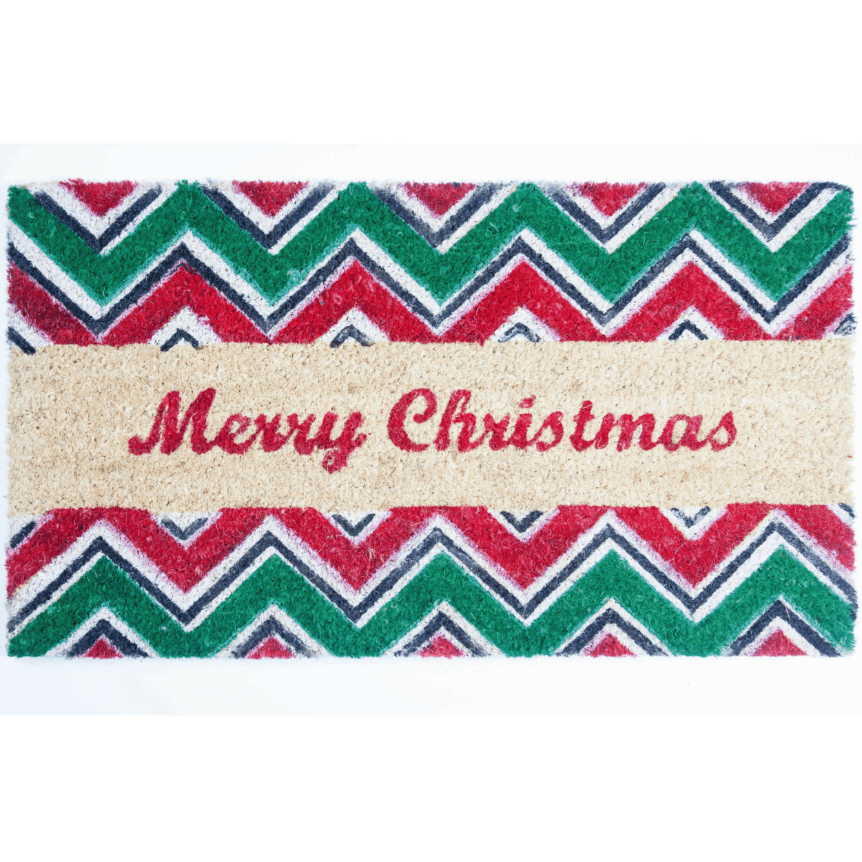 Goa Coir Christmas Door Mat - Merry Christmas - 40 x 70cm - only5pounds.com