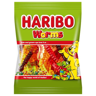 Haribo 80g (Worms) Worm 8691216026025 only5pounds-com