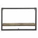 Industrial Style Decorative Wall Shelf Rectangle - 38 x 12 x 25cm 8719504000547 only5pounds-com