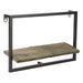 Industrial Style Decorative Wall Shelf Rectangle - 38 x 12 x 25cm 8719504000547 only5pounds-com