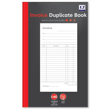 Invoice Duplicate Book, 1-80 5012128459429 only5pounds-com