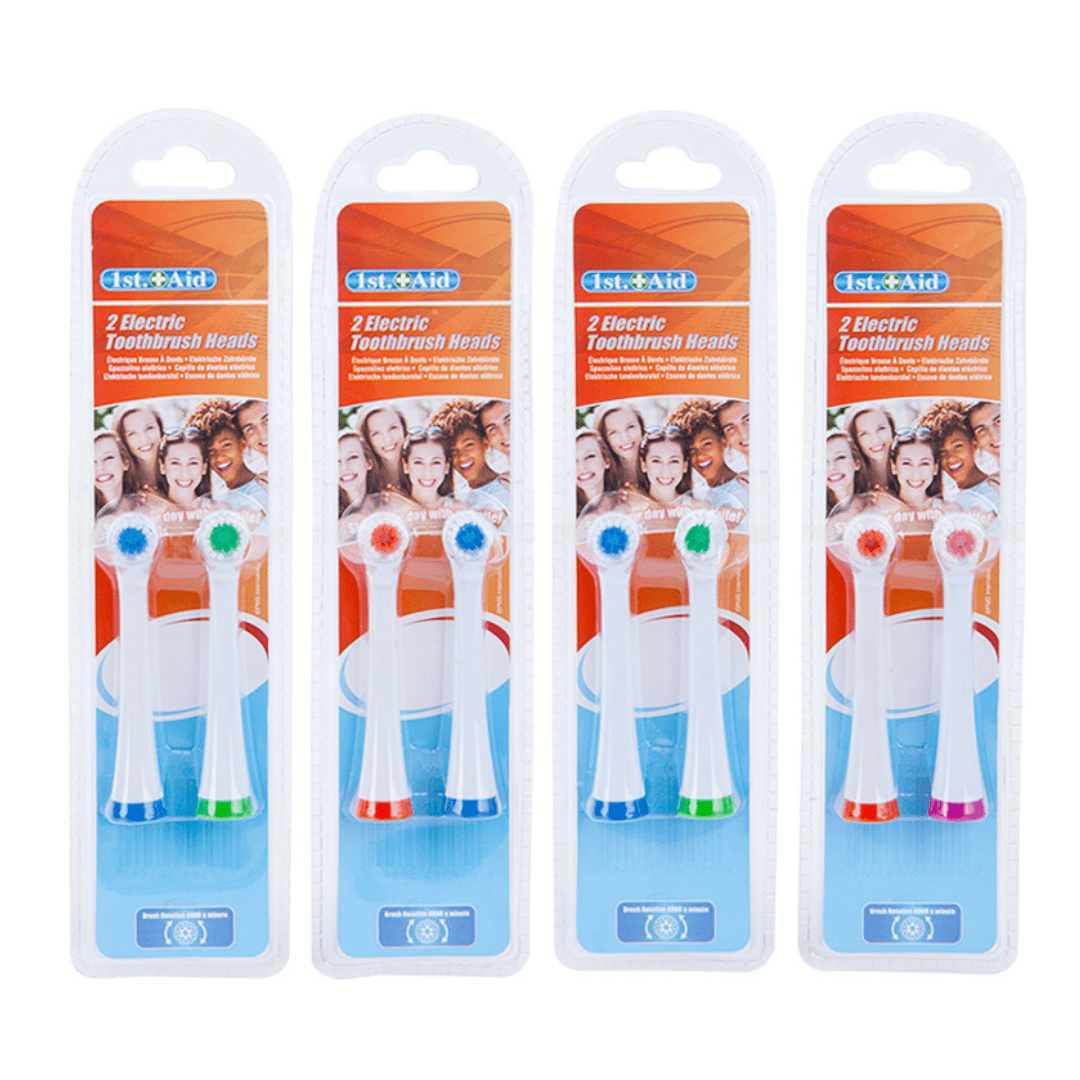 Kids Electric Toothbrush Spare Heads - 2pcs 5050565363442 only5pounds-com