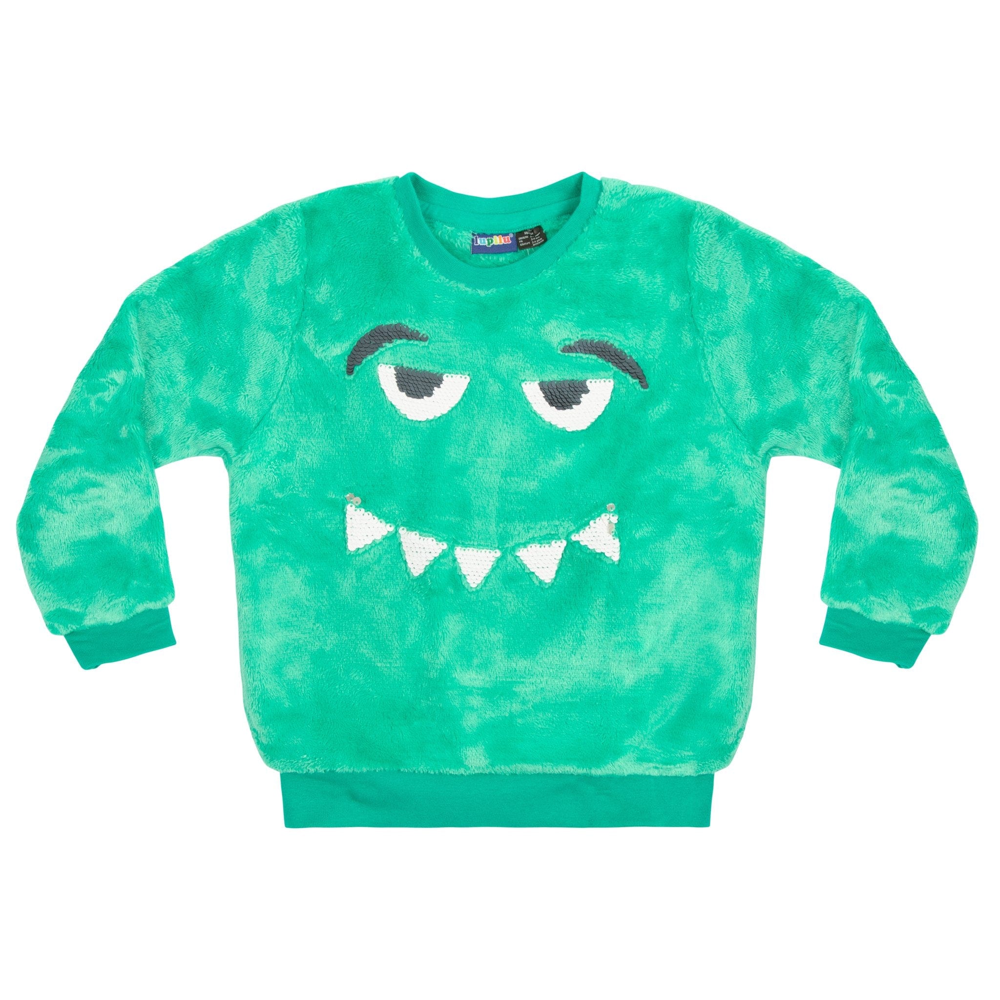 Kids Green Monster Reversible Jumpers - 12-24 Months 4056233605839 only5pounds-com
