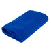 King Size Plain Fleece Blanket - 150 x 200cm - Blue 5056536100917 only5pounds-com