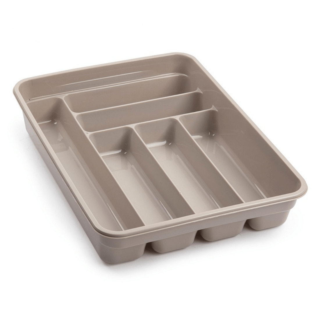 Large Cutlery Tray - 40 x 30 x 7cm - Assorted Colours