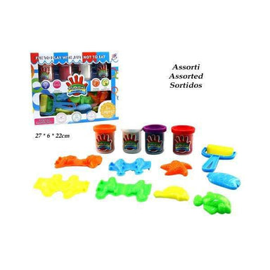 Large Plasticine Creative Set Colourful with moulds 5602029258896 only5pounds-com