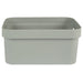 Light Grey Storage Box - 26cm (4.5L) x 2 3253924748092 only5pounds-com