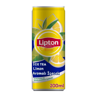 Lipton Iced Tea Can - Lemon - 200ml 8690574100545 only5pounds-com