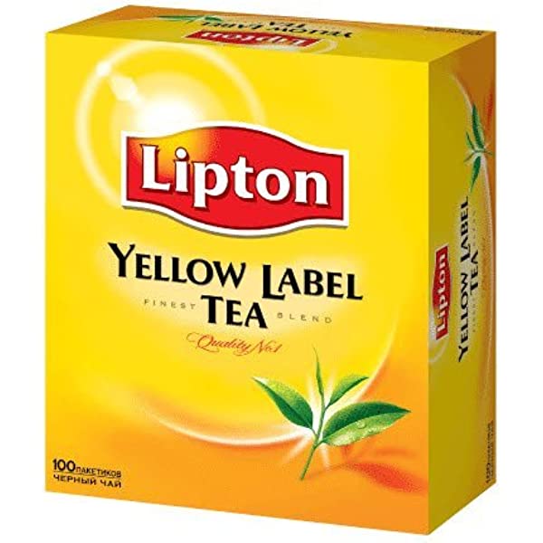 Lipton Yellow Label Tea -  Pack of 100 8690639001299 only5pounds-com