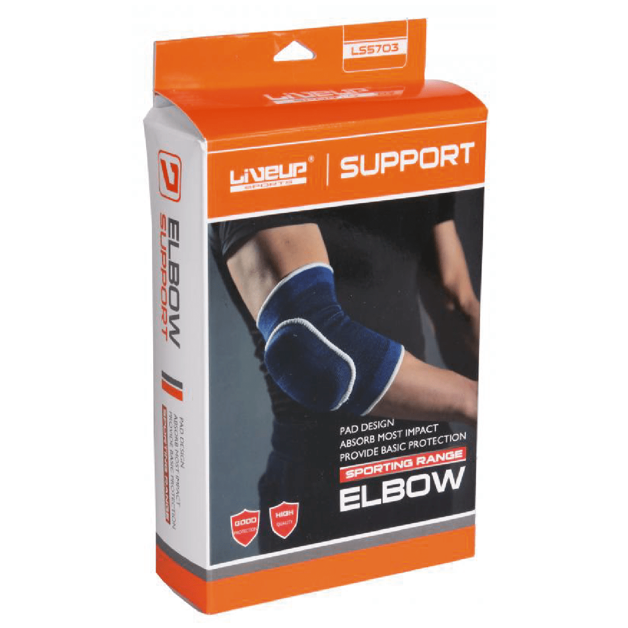 Liveup Sports Elbow Support Blue - L/XL - only5pounds.com