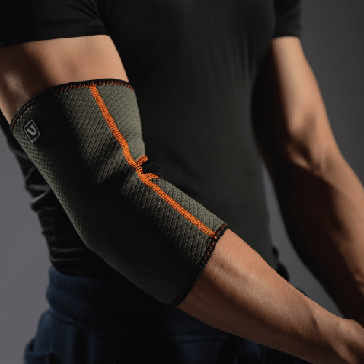 Liveup Sports Grey Elbow Support - S/M - only5pounds.com