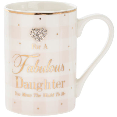 Mad Dots Fab Daughter Mug 5010792338644 only5pounds-com