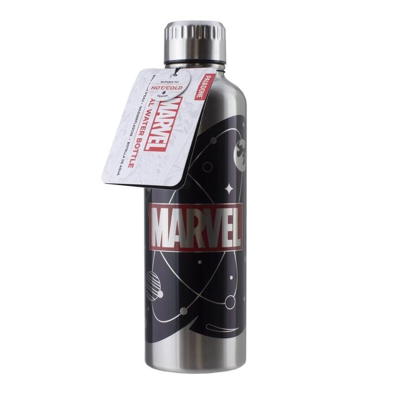Marvel PP7980MC Metal Water Bottle 5055964772154 only5pounds-com