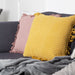 Mellow Yellow Tassel Cushion - 45 x 45cm 8714503325035 only5pounds-com