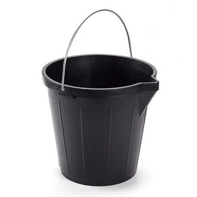 Multi Purpose Bucket With Handle 12L - Black 8414926114611